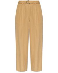 Paul Smith - Loose-Fit Pleated Trousers - Lyst