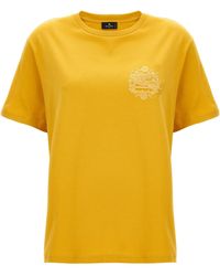 Etro - Logo T-Shirt - Lyst