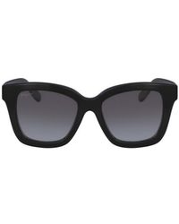 Ferragamo - Logo Sunglasses - Lyst