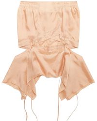 KNWLS - Paneled Skirt - Lyst