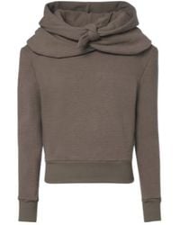 Magda Butrym - Cotton-Blend Jersey Hoodie - Lyst