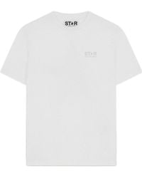 Golden Goose - Star Printed Crewneck T-Shirt - Lyst