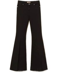 Twinset - Flared Trousers - Lyst