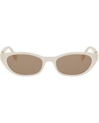Fendi - Eyewear Rectangular-Frame Sunglasses - Lyst