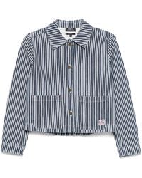 A.P.C. - Frida Striped Jacket - Lyst