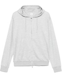 Eleventy - Mélange-Effect Hoodie - Lyst