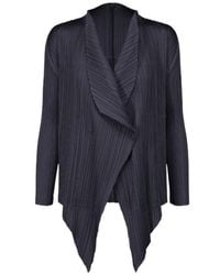 Pleats Please Issey Miyake - Pleats Please Issey Miyake Monthly Colors: January Cardigan - Lyst