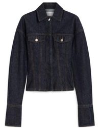 Sportmax - Gange Button-Up Denim Jacket - Lyst