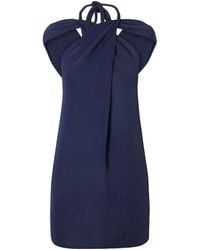 Lanvin - Draped Halterneck Top - Lyst