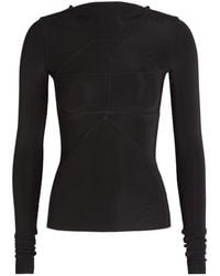 Rick Owens - Stretch-Jersey Top - Lyst