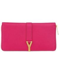 Saint Laurent - Zip Wallet - Lyst