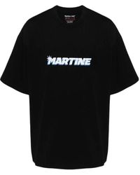 Martine Rose - Logo Printed Crewneck T-Shirt - Lyst