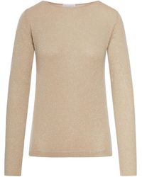 Brunello Cucinelli - Crew Neck Long Sleeve Sweater - Lyst