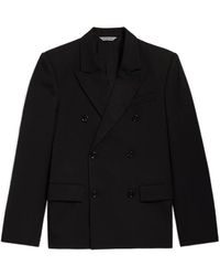 Balenciaga - Double-Breasted Tailored Jacket - Lyst