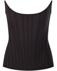 GIUSEPPE DI MORABITO - Panelled Bustier Top - Lyst