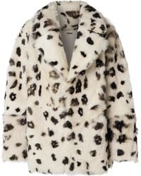 Dodo Bar Or - Printed Stylish Leather Coat - Lyst