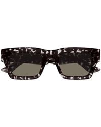 McQueen - Eyewear Square Frame Sunglasses - Lyst