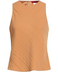 MAX&Co. - Crew-Neck Sleeveless Top - Lyst