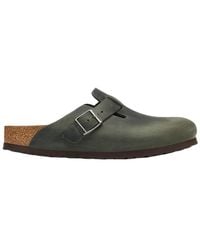 Birkenstock - Boston Natural Leather Oiled - Lyst