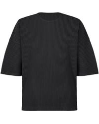 Homme Plissé Issey Miyake - Plissé T-Shirt - Lyst