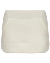 DSquared² - Fitted Pocket Rear Zip Mini Skirt - Lyst