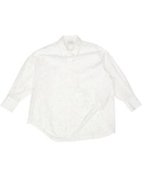 The Attico - The Asymmetric Oversized Shirt - Lyst