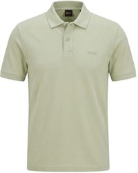 BOSS - Short-Sleeved Polo Shirt - Lyst