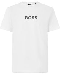 BOSS - Crewneck Shortsleeve Tshirt - Lyst