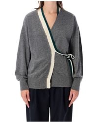 Dries Van Noten - Tie-Front Cardigan - Lyst