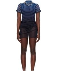 Jean Paul Gaultier - The Short 3D Striped Dress - Lyst