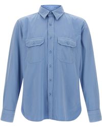 Tom Ford - Military Faille Shirt - Lyst
