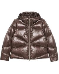 Herno - Quilted Zip-Up Down Jacket - Lyst