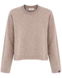 Max Mara - Aere Crewneck Straight Hem Jumper - Lyst