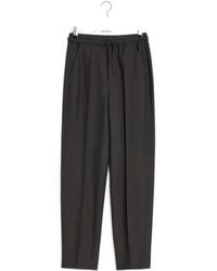 Lemaire - Tapered Leg Tailored Trousers - Lyst