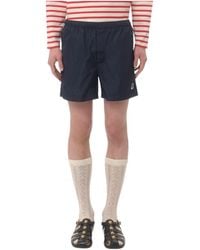 Valentino - Logo Embroidered Swim Shorts - Lyst