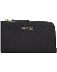 Celine - Long Zipped Card Holder - Lyst