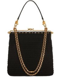 Dolce & Gabbana - Dina Crochet Shoulder Bag - Lyst