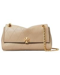Tory Burch - Small Charlie Quilted Shoulder Bag - Lyst