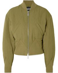 Jean Paul Gaultier - Patchwork Quilted Bomber Jacket - Lyst