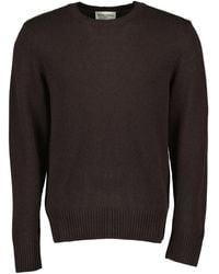 Officine Generale - Officine Générale Mycrew Crew-Neck Knitted Sweater - Lyst