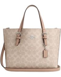 COACH - Logo Shoulder Bag - Lyst