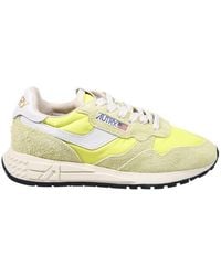 Autry - Lace-Up Sneakers With Logo Print - Lyst