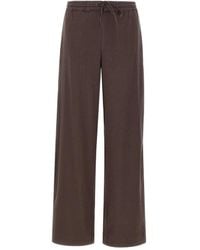 Vince - Drawstring Wide-Leg Pants - Lyst