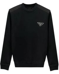 Prada - Long-Sleeve Sweatshirt - Lyst