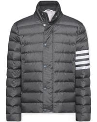 Thom Browne - Four-Bar Stip-Detail Jacket - Lyst