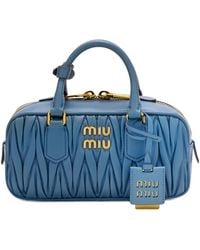 Miu Miu - Solid Color Mini Handbag - Lyst