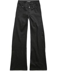 Balenciaga - Flared-Leg Jeans - Lyst