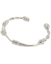 Jil Sander - Twisted Cuff Bracelet - Lyst
