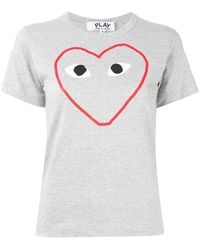 COMME DES GARÇONS PLAY - Tshirt - Lyst