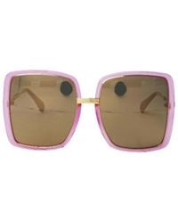 Gucci - Oversized-Frame Two-Tone Sunglasses - Lyst
